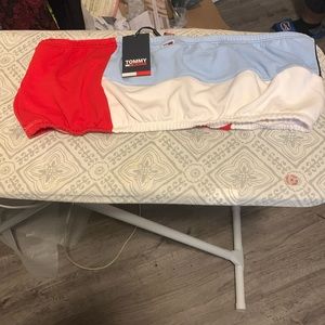 Tommy Hilfiger Red, White, and Blue Crop Top